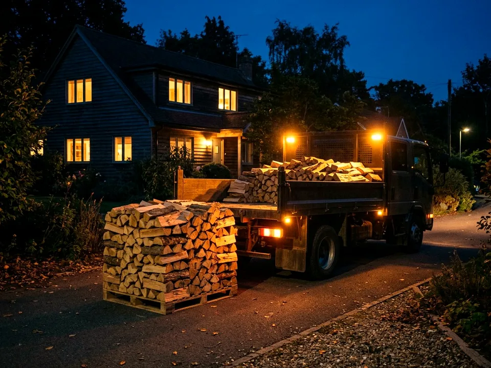 Круговая поленница holzhausen, Одинцово, улица Заречная, 6